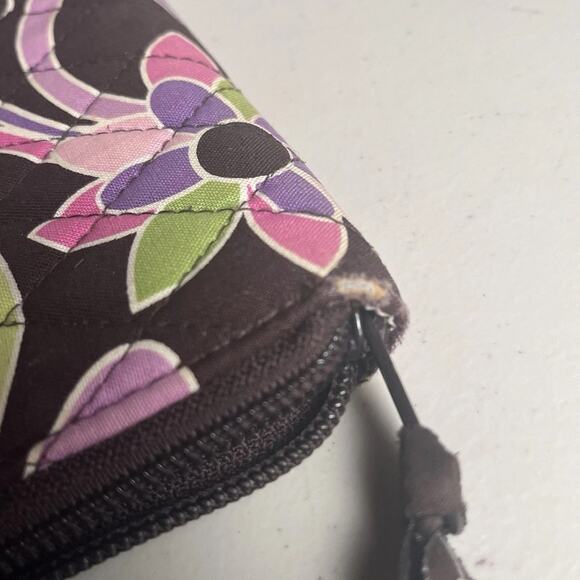 Vera Bradley Wallet Lot CheckBook Cover Pink Elephant Purple Punch Brown Quilted - Picture 13 of 16